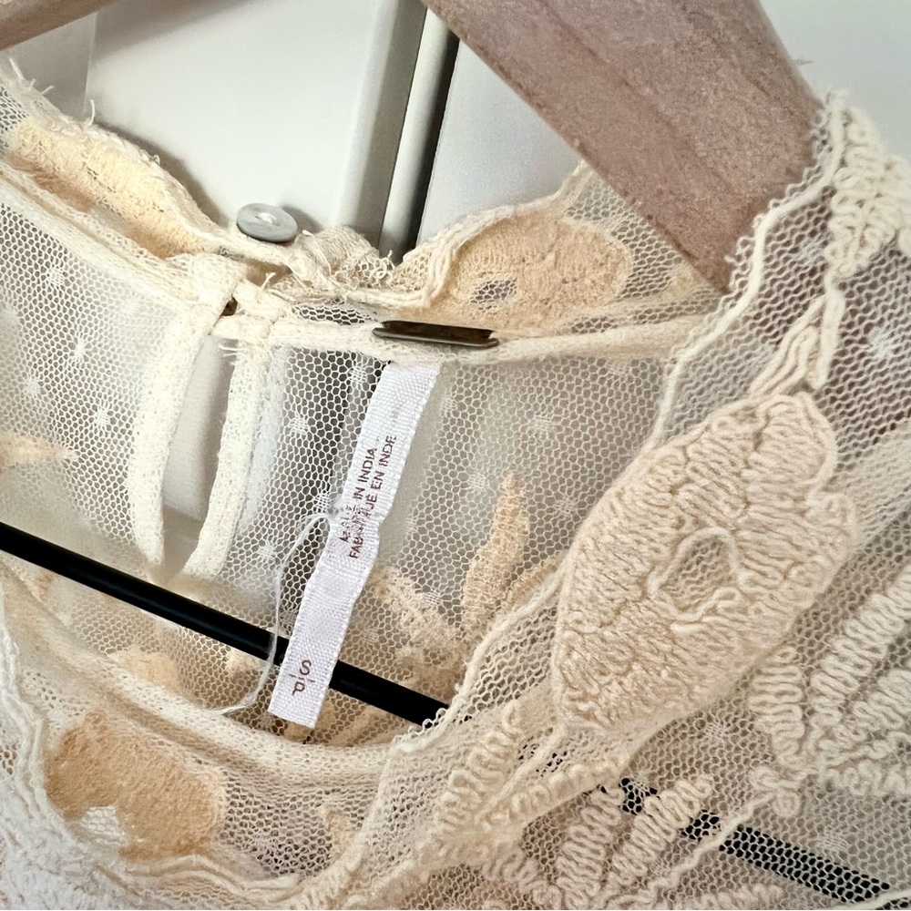 RARE EXC • Free People Florence Victorian Blouse • - Picture 8 of 11